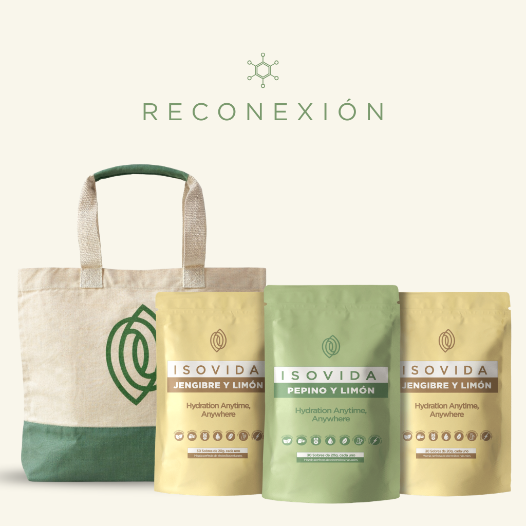 Paquete Reconexión 2 bolsas de Jengibre-Limón + 1 Pepino-Limón
