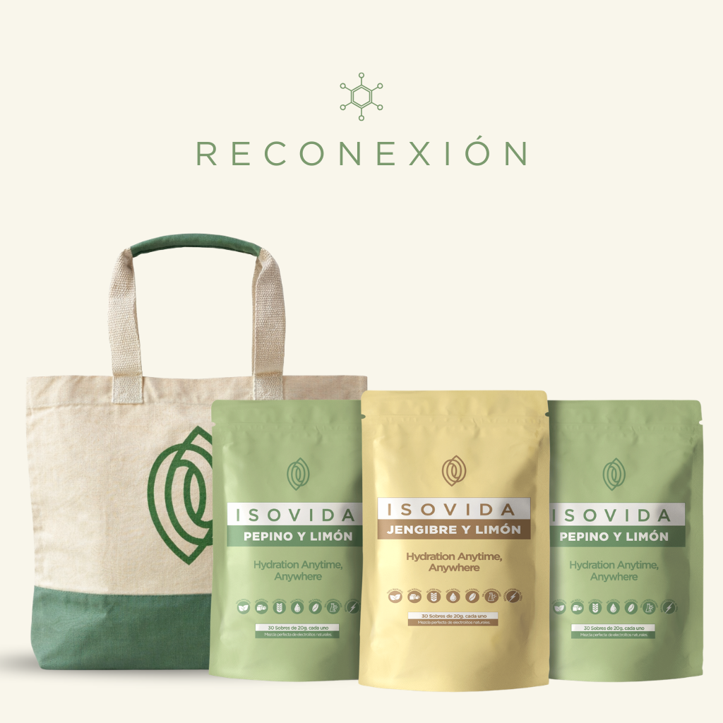 Paquete Reconexión 2 bolsas de Pepino-Limón + 1 Jengibre-Limón